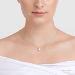 Stříbrný přívěsek Aquila s českým křišťálem Preciosa