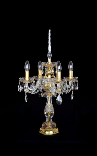 Křišťálová stolní lampa SE 1520-4-Z