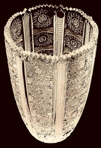 Křišťálová váza - Výška 20cm