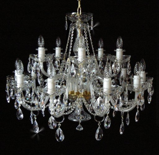 Crystal chandelier 1180-10+5-S