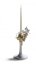 Naturofantastic Single Candlestick. Golden Lustre