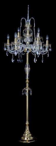 Křišťálová stojanová lampa AK 1520-6+3-Z