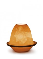 Anděl s hvězdou (Porcelánový svícen)