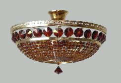 Crystal chandelier 7122-6-S Topas