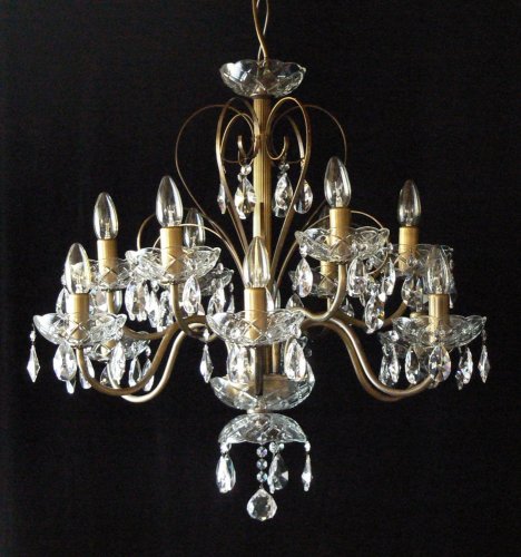 Crystal chandelier 5160-6+6-PT