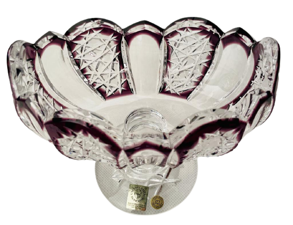 Broušený barevný nástolec - Výška 13cm