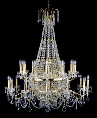 水晶吊灯7330-12+12-S