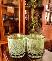 Color-cut whiskey glasses 320ml - set of 2pcs - Height 9cm/320ml