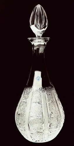 切割水晶酒瓶 - 高度35厘米/1000毫升
