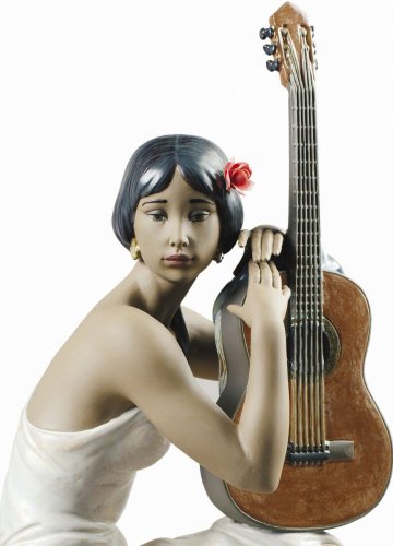 Figurka zpěvačky flamenca