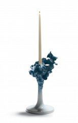 Naturofantastický svícen. Modrý