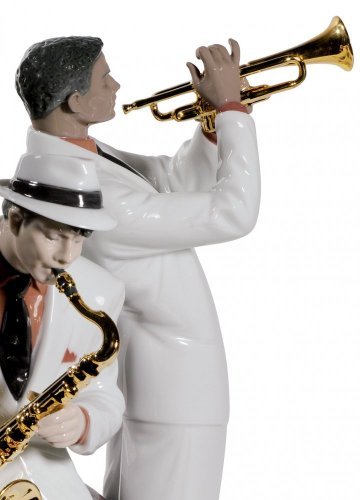 Figurka jazzového tria. Limitovaná edice