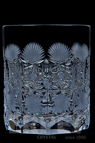 Křišťálové odlivky na whiskey No. 627 - sada 2ks