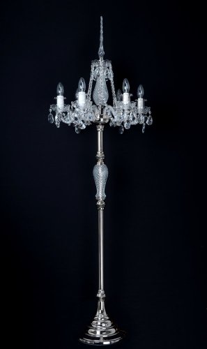 Křišťálová stojanová lampa AK-0330-6-NK