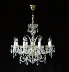 Křišťálový lustr 1030-8-S