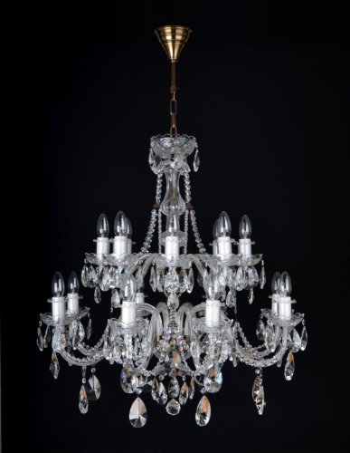 Křišťálový lustr 1740-21PT