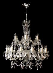 Crystal chandelier 1740-12+6-NK