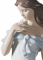 A Flower's Whisper Woman Figurine