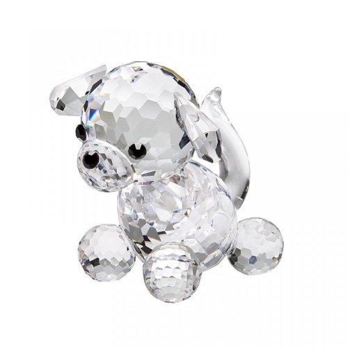 Skleněná figurka Pejsek (mini) z českého křišťálu Preciosa