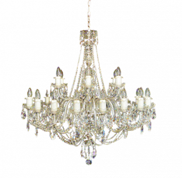 Chandeliers with arms