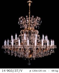 Crystal chandelier / Maria Theresia / 14903/37/V