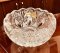 Schale aus geschliffenem Kristall - Höhe 7cm / Durchmesser 14cm