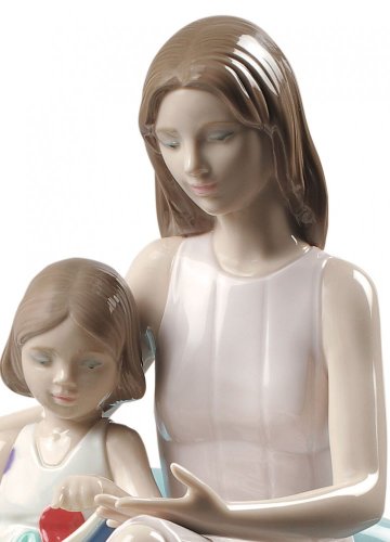 Our Reading Moment Mother Figurine