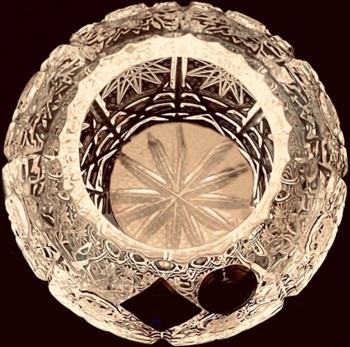 Křišťálová váza - Výška 6cm