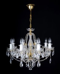 Křišťálový lustr 1520-8-S