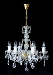 Křišťálový lustr 1730-6-S