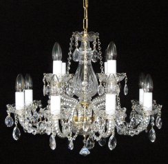 Crystal chandelier 1040-8+4-S