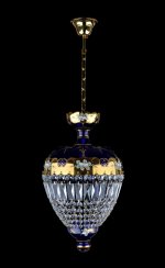 Crystal chandelier 9103-1-SM Blue
