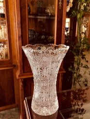 Křišťálová váza - Výška 18cm