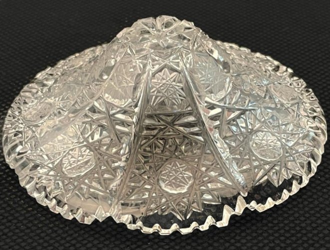 Křišťálová miska - Výška 2cm / Průměr 8cm