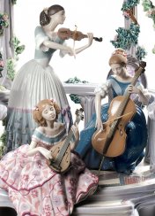 Summertime Symphony Women Sculpture. Limited Edition