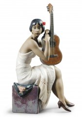 Figurka zpěvačky flamenca
