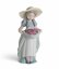 Bountiful Blossoms Girl with Carnations Figurine