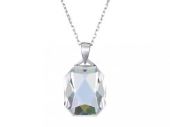 Stříbrný přívěsek Icy Splendour s českým křišťálem Preciosa