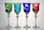 Engraved luxury wine glasses (Green) - set of 2pcs