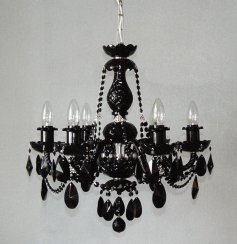 Crystal chandelier 0748-6-NK Black