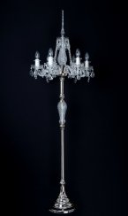 Křišťálová stojanová lampa AK-0330-6-NK