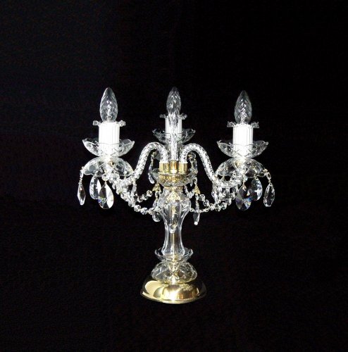 Lámpara de mesa de cristal SE-1320-3-S1