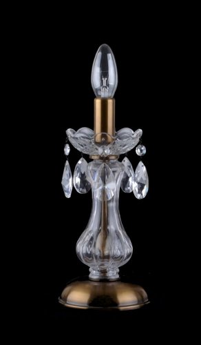 Křišťálová stolní lampa SE-5010-1-PT