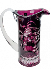 Color-cut crystal pitcher - Height 23cm/900ml