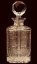 Cut crystal bottle - Height 25cm/800ml