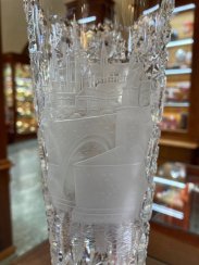 Crystal vase