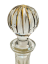 Broušená pozlacená láhev - Výška 31cm/1000ml