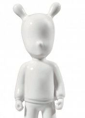 Figurka bílého hosta. Malý model