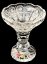 Cut crystal ice cream bowl - Height 14cm
