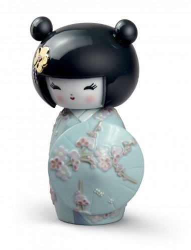 Kokeshi III Figurine